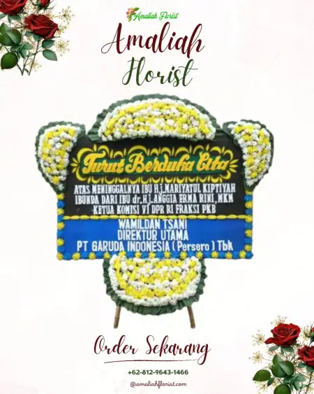 Papan Bunga Duka Bansir Laut